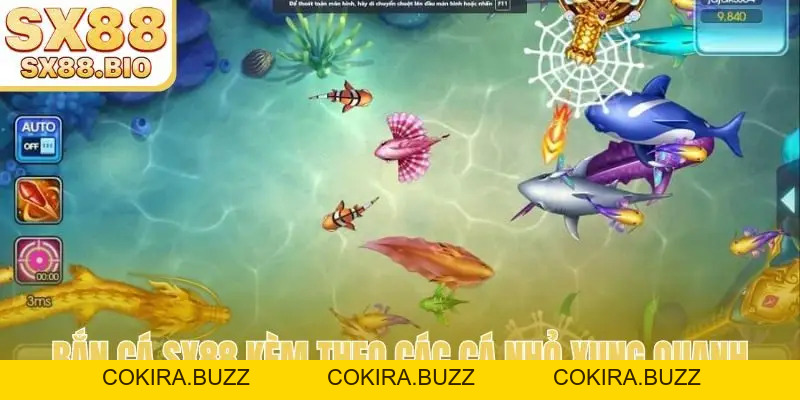 Bắn Cá SX88 - Hành Trình Chinh Phục Đại Dương, Rinh Jackpot - COKIRA
