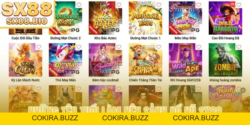 Nổ Hũ SX88 - Kho Tàng Slot Game Đa Dạng, Jackpot Khổng Lồ - COKIRA