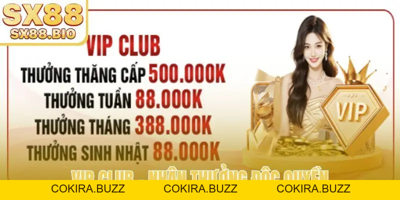 Khuyến Mãi SX88 HOT - Nhận Ngay Quà Tặng Siêu Giá Trị - COKIRA